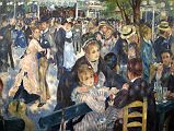 Paris Musee D'Orsay Pierre-Auguste Renoir 1876 Moulin de la Galette 